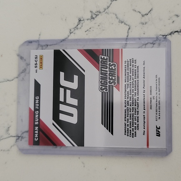 PACK FRESH!!! KOREAN ZOMBIE GOLD DONRUSS 2022 9/10 AUTOGRAPH!!! - Picture 3 of 3